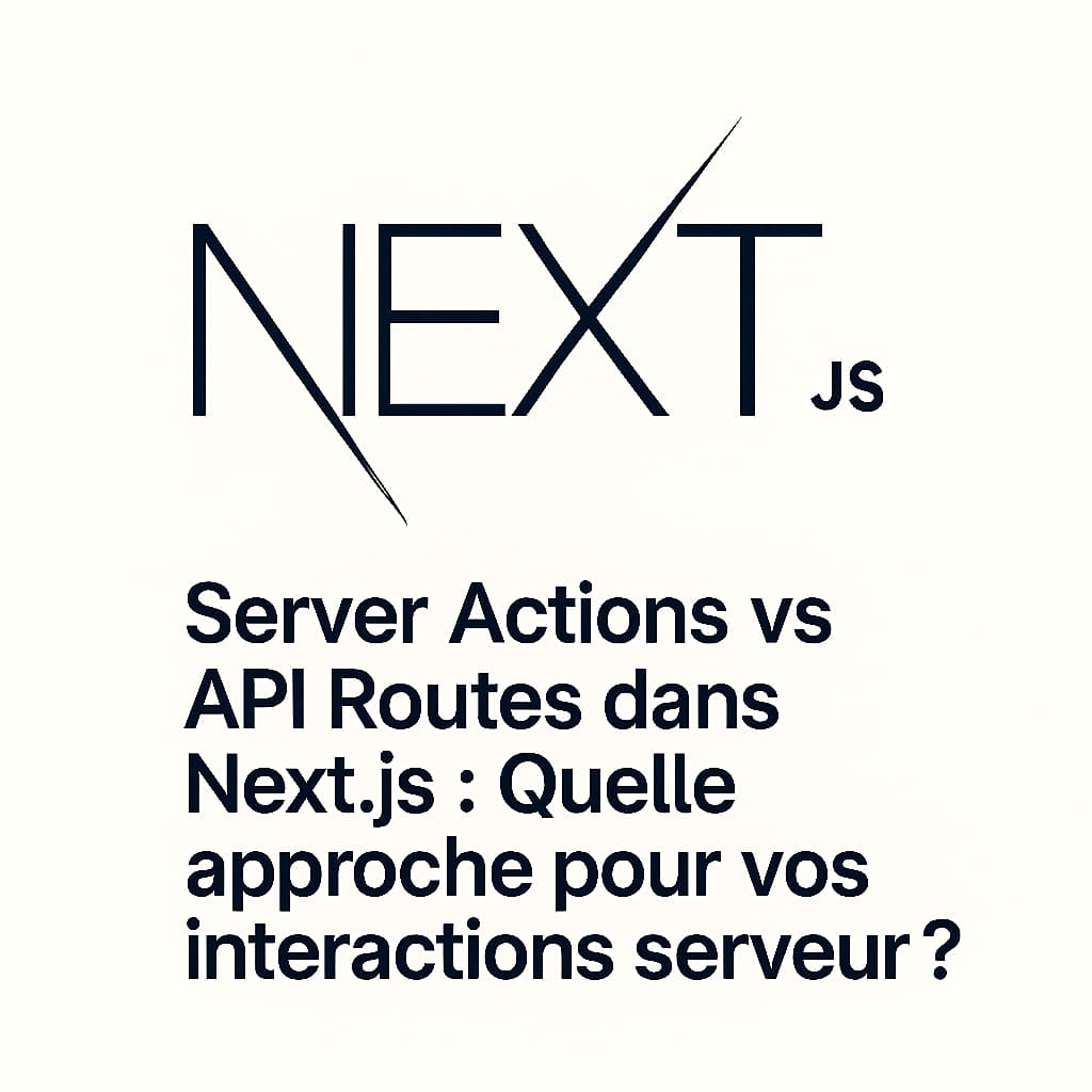 Server Actions vs API Routes in Next.js: Which Approach for Your Server Interactions?